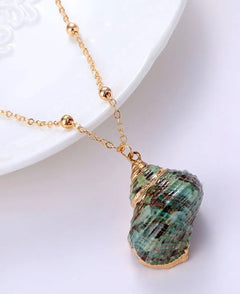 Shell Gold-plated Necklace