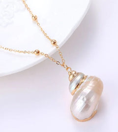 Shell Gold-plated Necklace