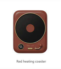 Heating Temperature-Controlled Winter Drink Coaster