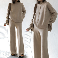 Two-Piece Loose Sweater Set