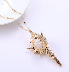 Shell Gold-plated Necklace