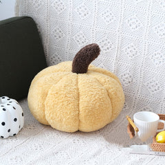 Pumpkin Shaped Caramel Cushion Pillow For Home Decor