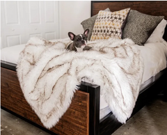 Luxury Waterproof Plush Pet Blanket – Super Soft & Washable Fleece Mat for Dogs and Cats