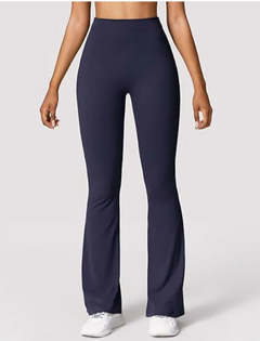 High-Waist Quick-Dry Yoga Bell-Bottom Fitness Pants