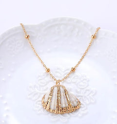 Shell Gold-plated Necklace