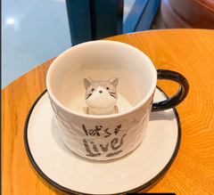 Kitten Ceramic Cup