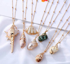 Shell Gold-plated Necklace