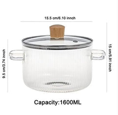 Non-Stick Glass Hot Pot